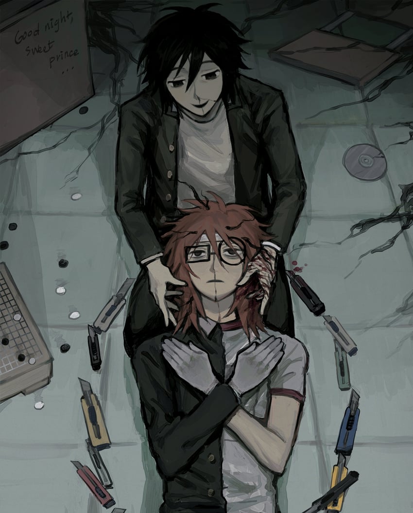 randal ivory and tsukada satoru (randal's friends) drawn by 97ttwwaazz