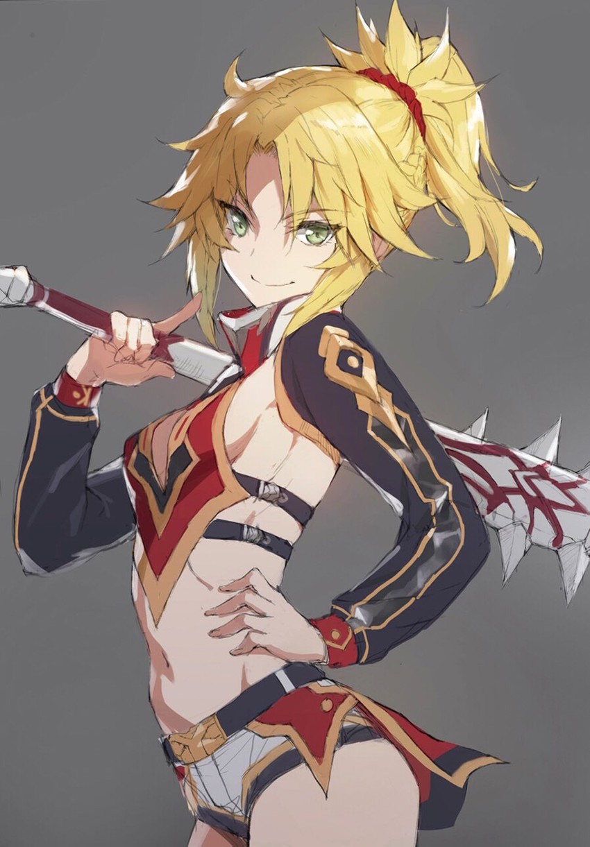 mordred (fate and 1 more) drawn by tonee