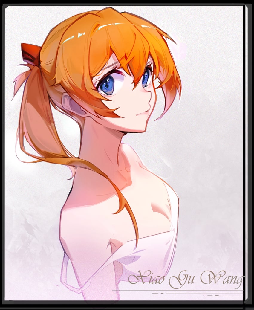 souryuu asuka langley (neon genesis evangelion) drawn by xiao_gu_wang