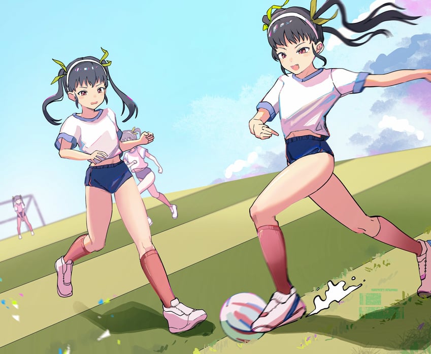 hachikuji mayoi (monogatari and 3 more) drawn by baisebandaoti1