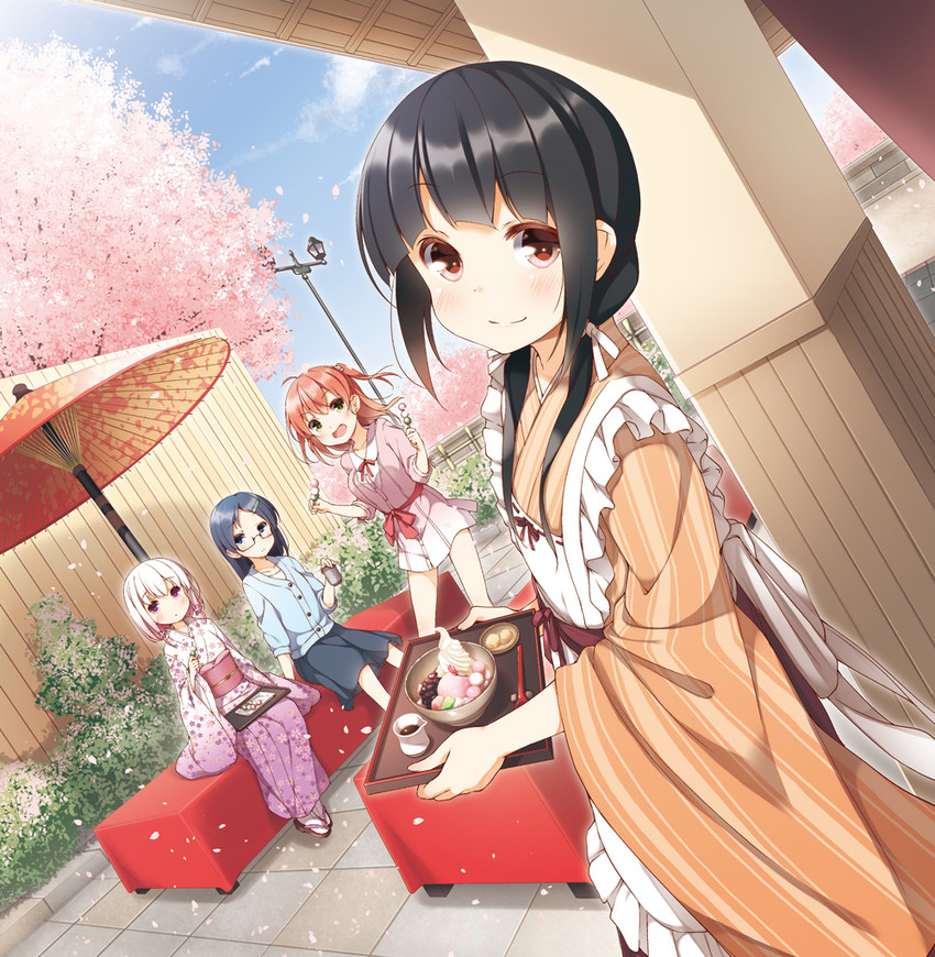 matsuri, koharu, anzu, and meme (original) drawn by yume_no_owari