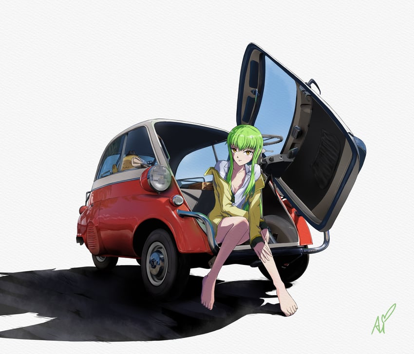 c.c. (code geass and 1 more) drawn by aishiteiruyo