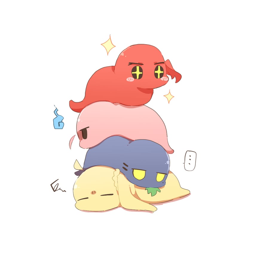 gotoh hitori, kita ikuyo, ijichi nijika, and yamada ryo (bocchi the rock!) drawn by rebecca_(keinelove)