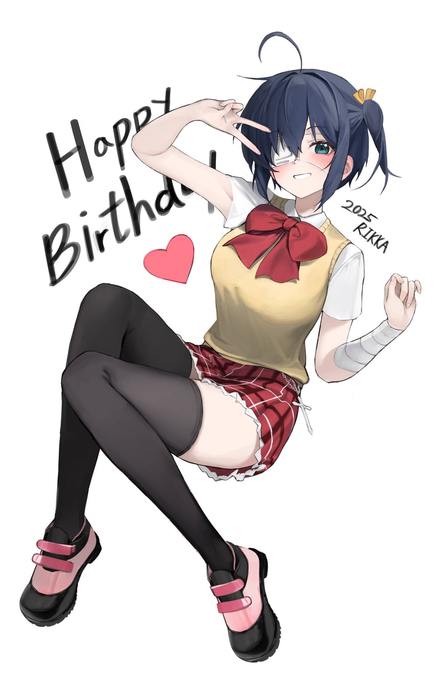 takanashi rikka (chuunibyou demo koi ga shitai!) drawn by gunu_(nyzn3223)
