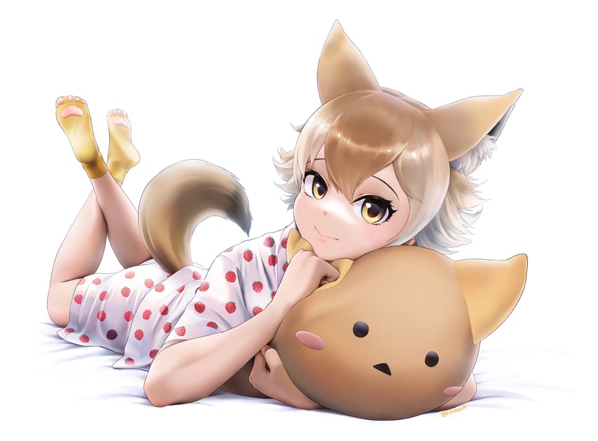 coyote and coyopotato (kemono friends and 1 more) drawn by beleven