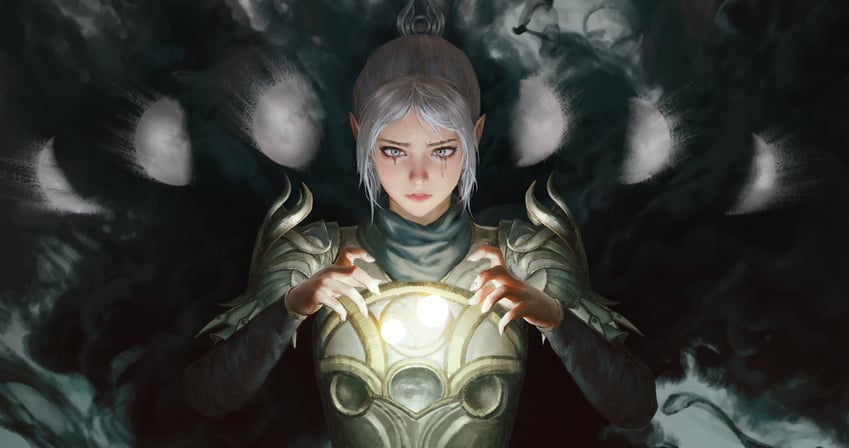 shadowheart (dungeons & dragons and 2 more) drawn by xianggang_jizhe