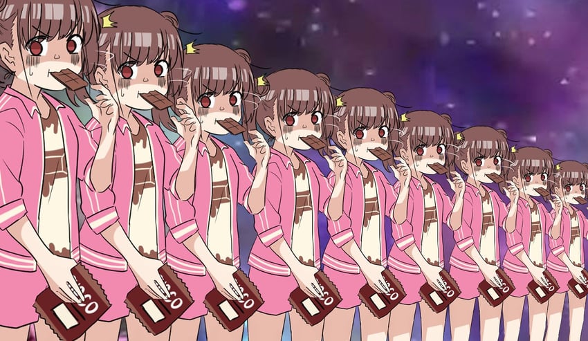 sonoda chiyoko (idolmaster and 3 more) drawn by seal_007