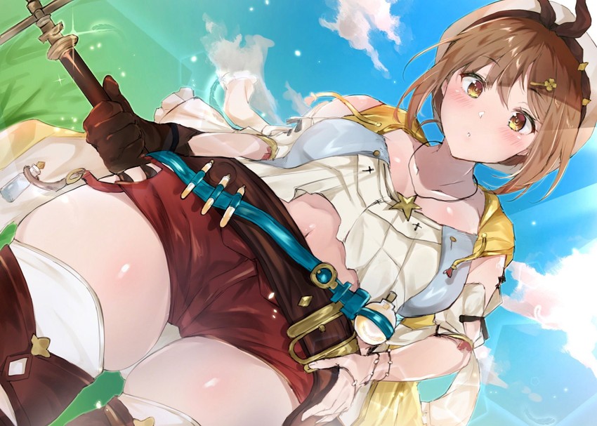 reisalin stout (atelier and 2 more) drawn by yamakonbu
