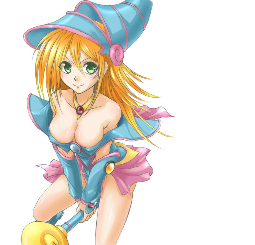 dark magician girl (yu-gi-oh!) drawn by tenjou_tsuki