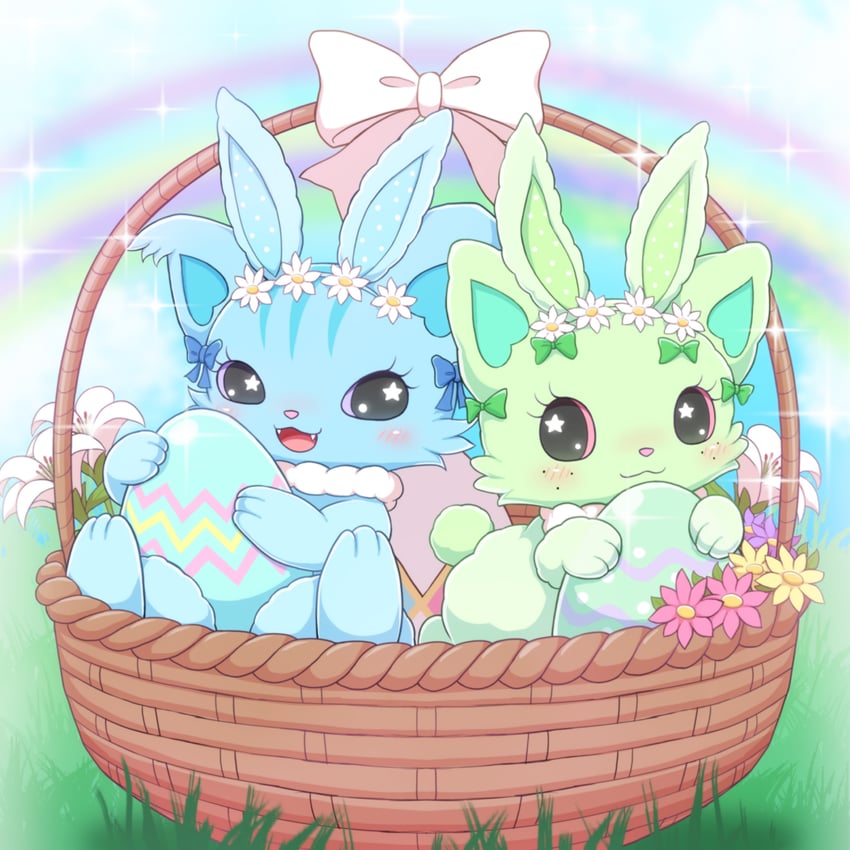 chelsea and emma (sanrio and 1 more) drawn by remoa_(kuremoa3912)