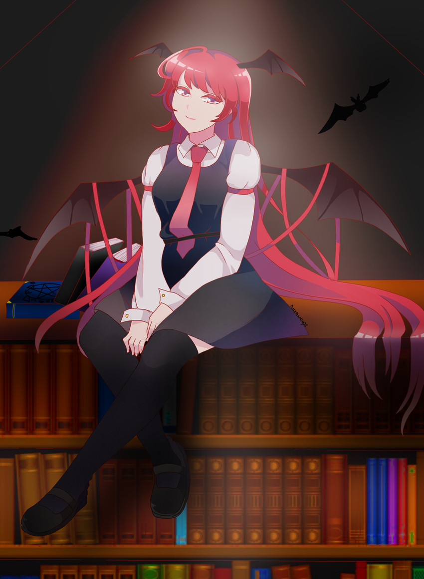 koakuma (touhou) drawn by nyancypeekachew