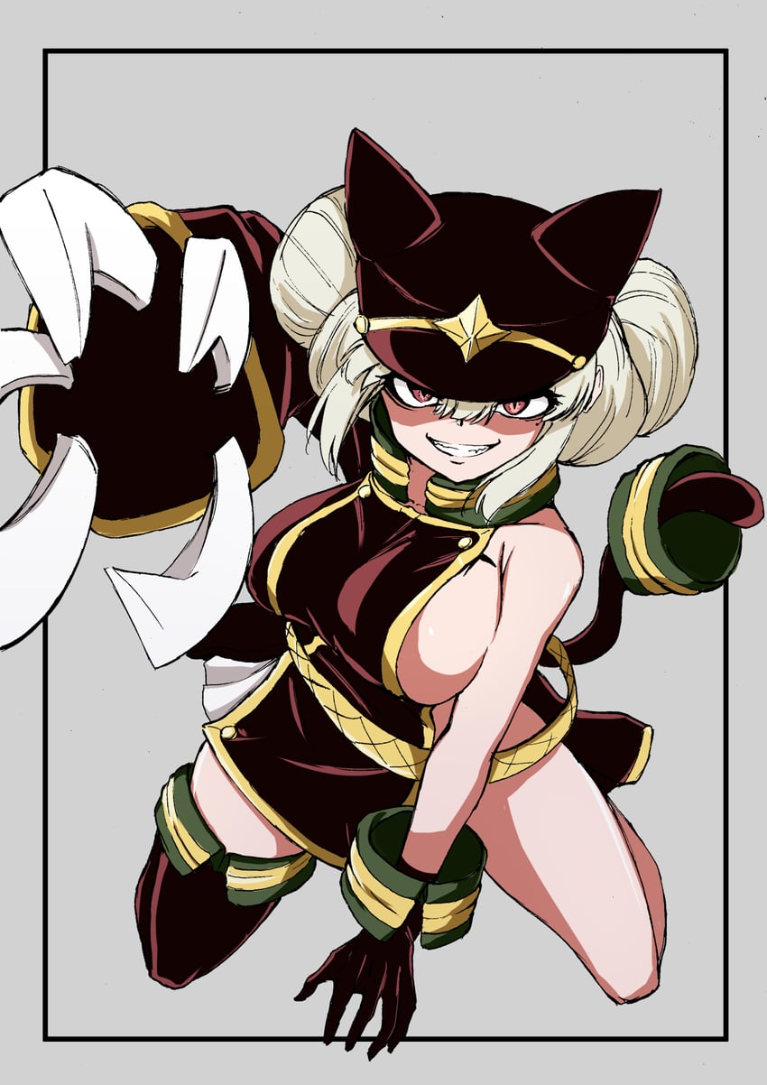 araga kiwi and leoparde (mahou shoujo ni akogarete) drawn by t-8000