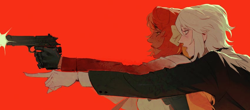 ishmael and faust (project moon and 1 more) drawn by 2400db