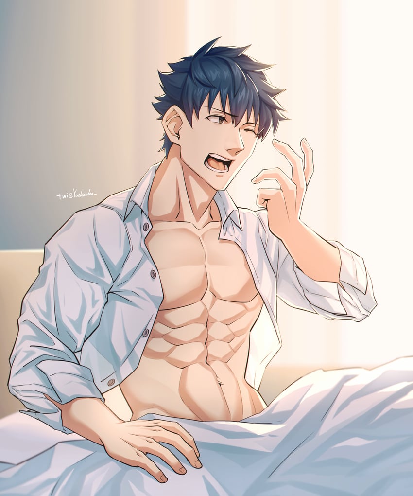saitou hajime (fate and 1 more) drawn by yaekaidou