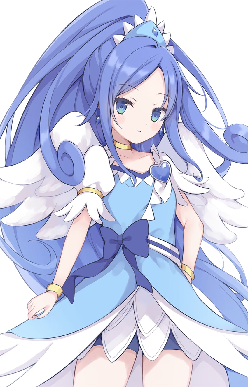hishikawa rikka and cure diamond (precure and 1 more) drawn by izumi_nanase