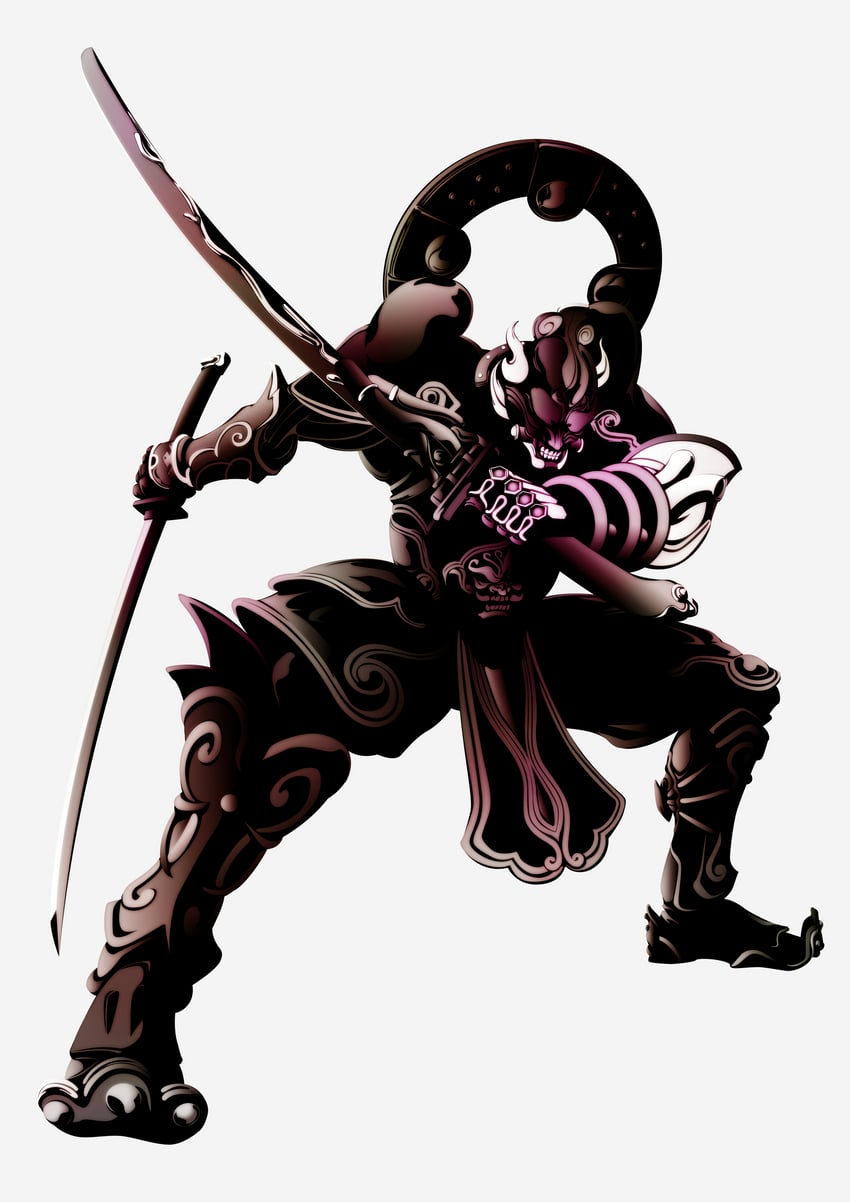 yoshimitsu (tekken and 1 more) drawn by fujisawa_tomio