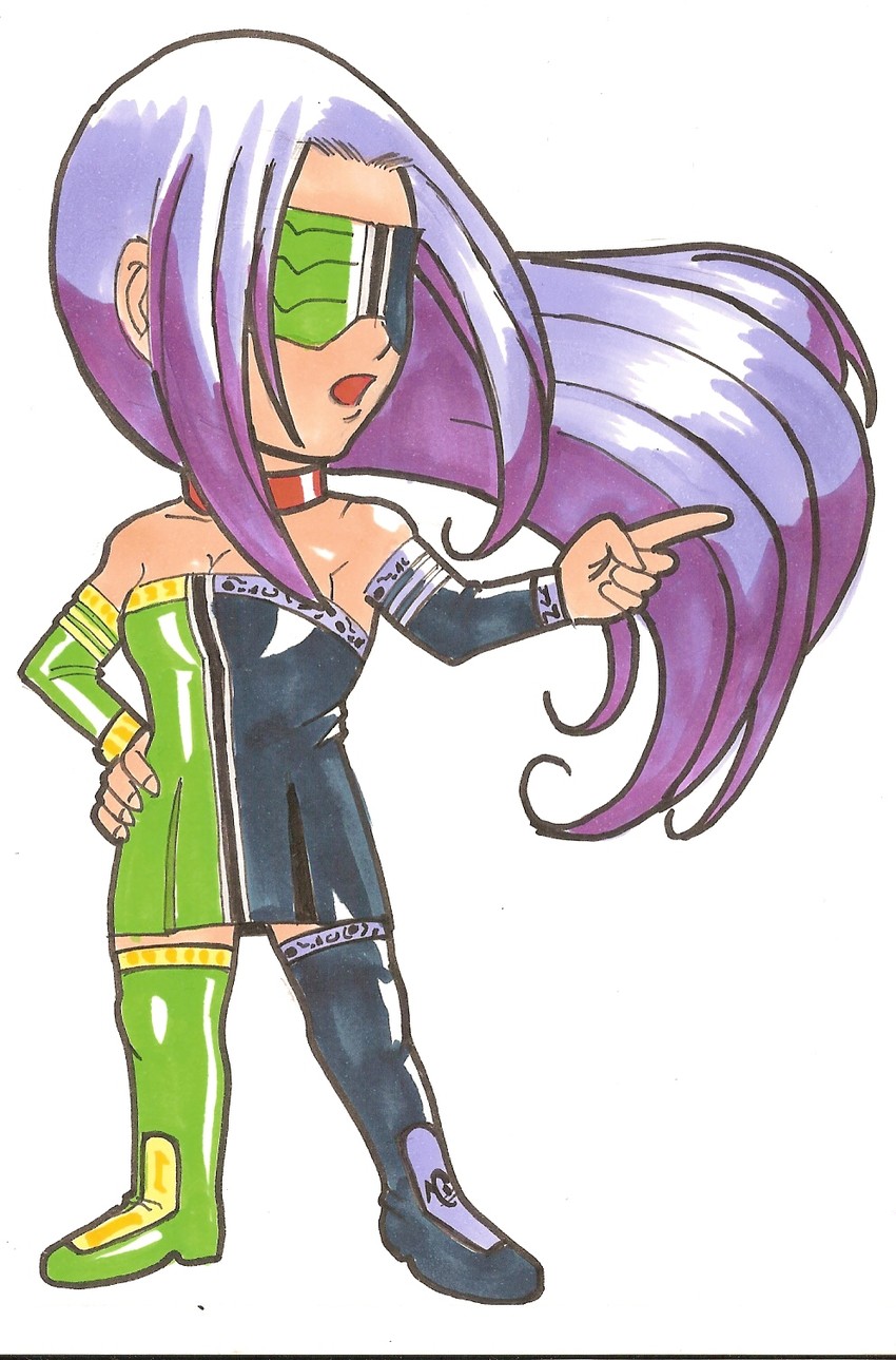 medusa and kamen rider double (fate and 3 more) drawn by moerozaru
