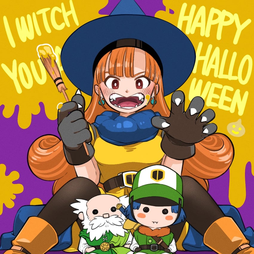 alena, clift, and brey (dragon quest and 1 more) drawn by yoshinari_tatsuno