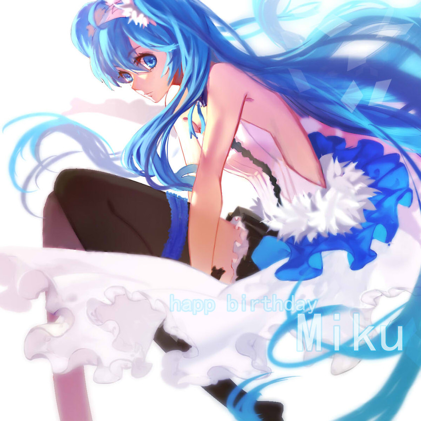 hatsune miku (vocaloid and 2 more) drawn by tsuyuri_(wuyueqiri)