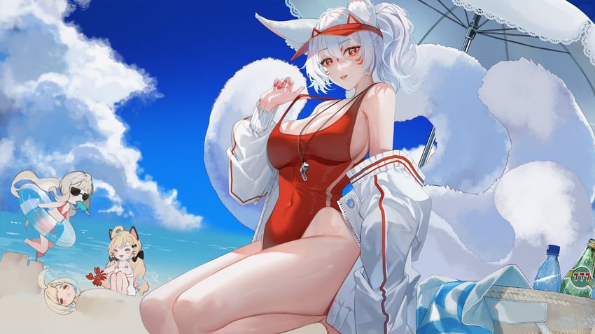enna alouette, millie parfait, nina kosaka, and reimu endou (nijisanji and 2 more) drawn by shei99