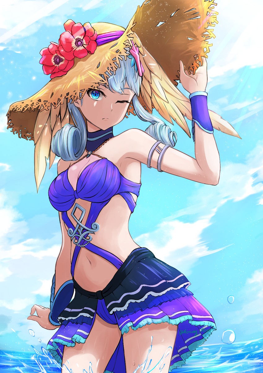 melia antiqua (xenoblade chronicles and 1 more) drawn by mercury_xeno