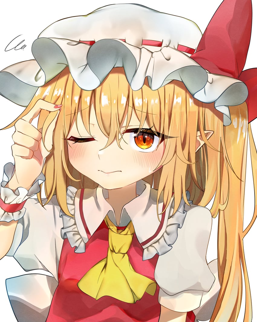 flandre scarlet (touhou and 1 more) drawn by koroyarou