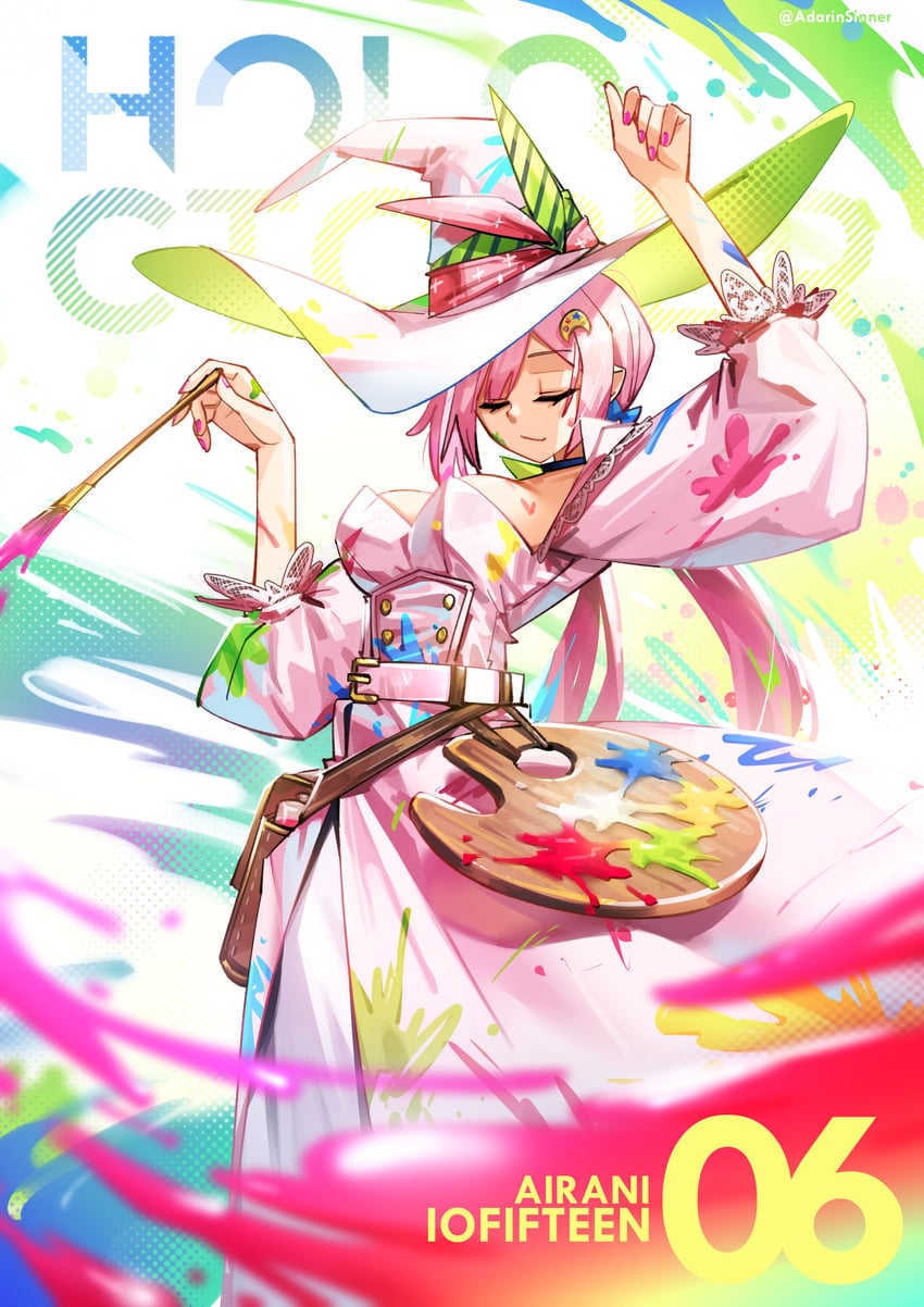 airani iofifteen (hololive and 1 more) drawn by adarin