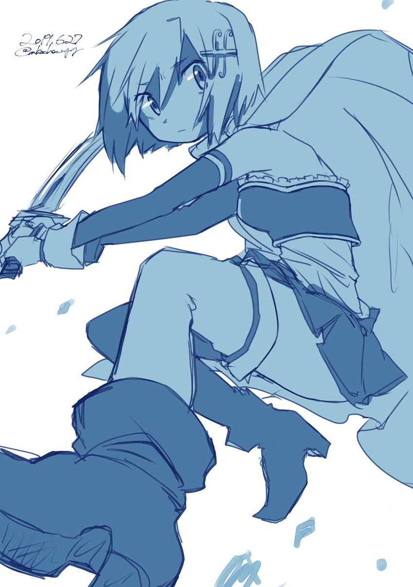 miki sayaka (mahou shoujo madoka magica) drawn by itou_(ankocha-mgmg)