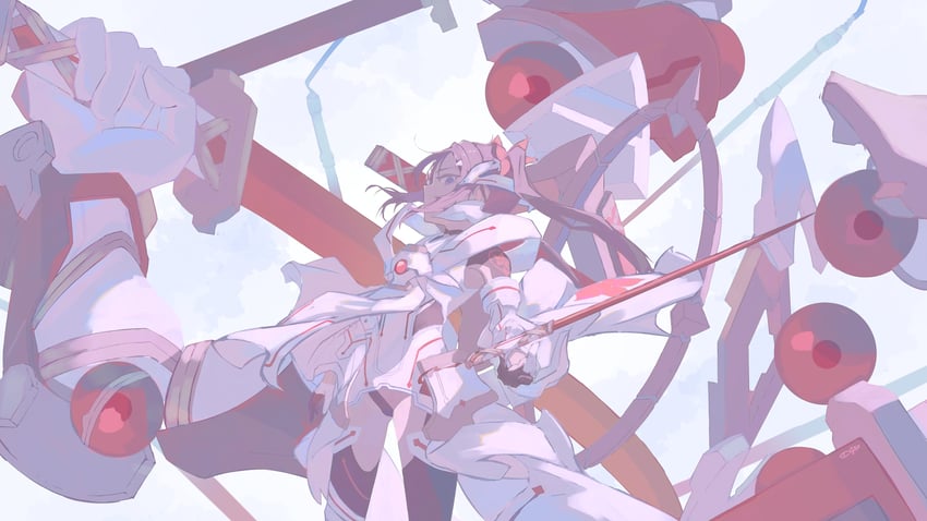 miyoshi karin (yuusha de aru and 1 more) drawn by aky_nibo