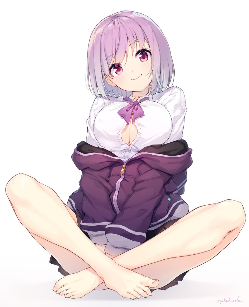 shinjou akane (gridman universe and 1 more) drawn by nijihashi_sora