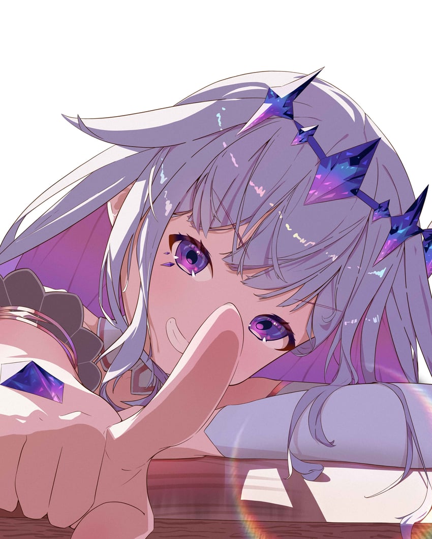 koseki bijou (hololive and 1 more) drawn by roku_(roku_dayo)
