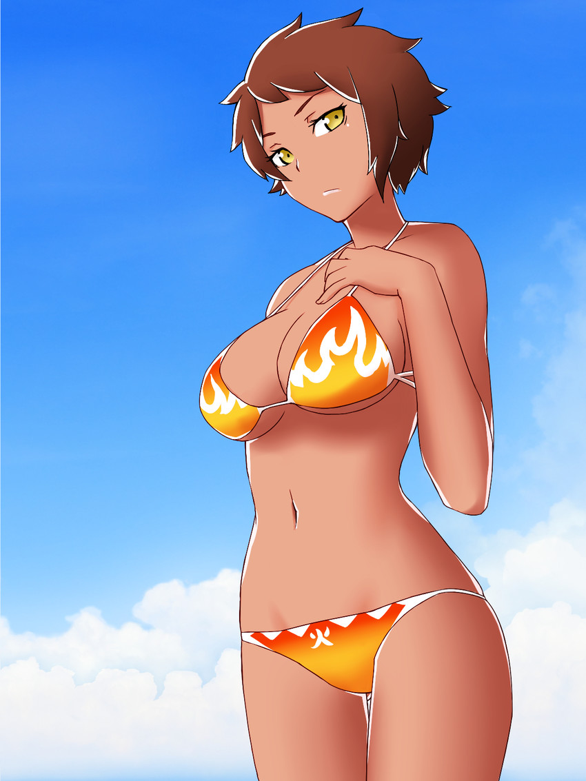 candela (pokemon and 1 more) drawn by yutori_roriron