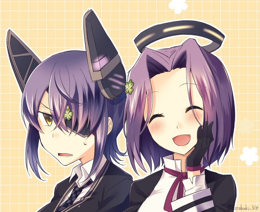 tenryuu and tatsuta (kantai collection) drawn by kotobuki_(momoko_factory)