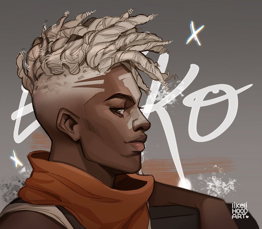 ekko and firelight ekko (league of legends and 1 more) drawn by likelihood_art