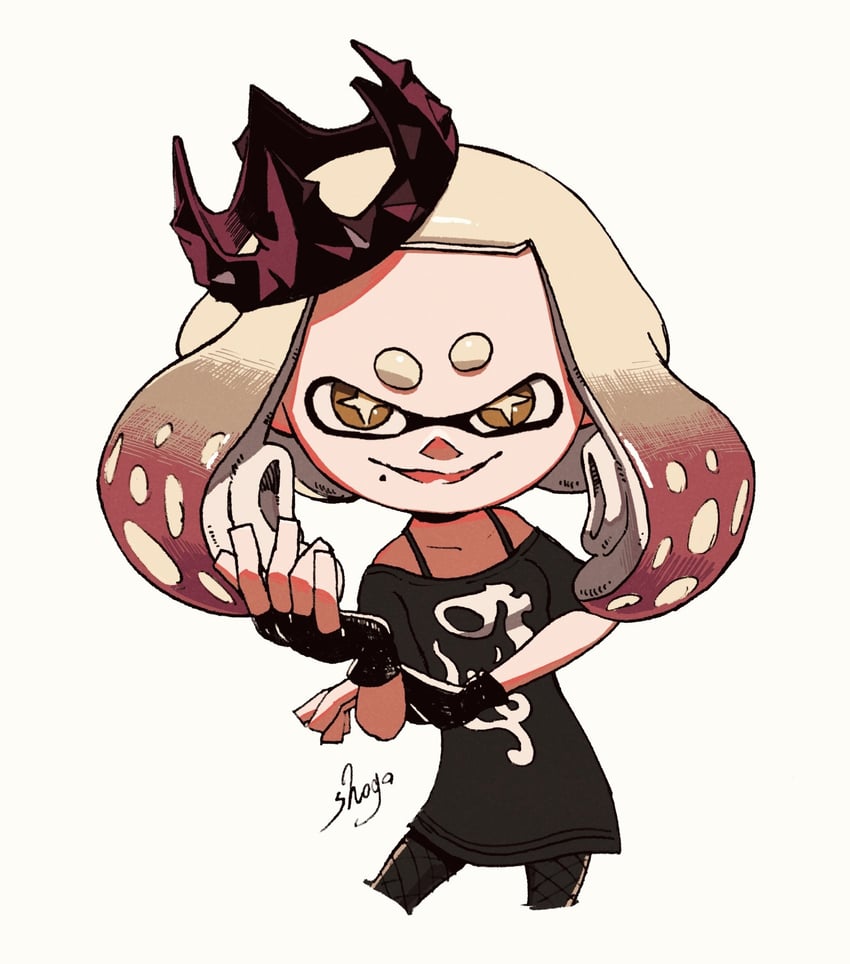 pearl (splatoon and 1 more) drawn by shogo_(shogo70449442)