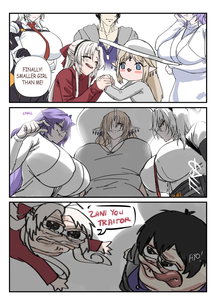 rover, zani, male rover, carlotta, cantarella, and 3 more (wuthering waves and 1 more) drawn by tira_(tiiramiiisu2)