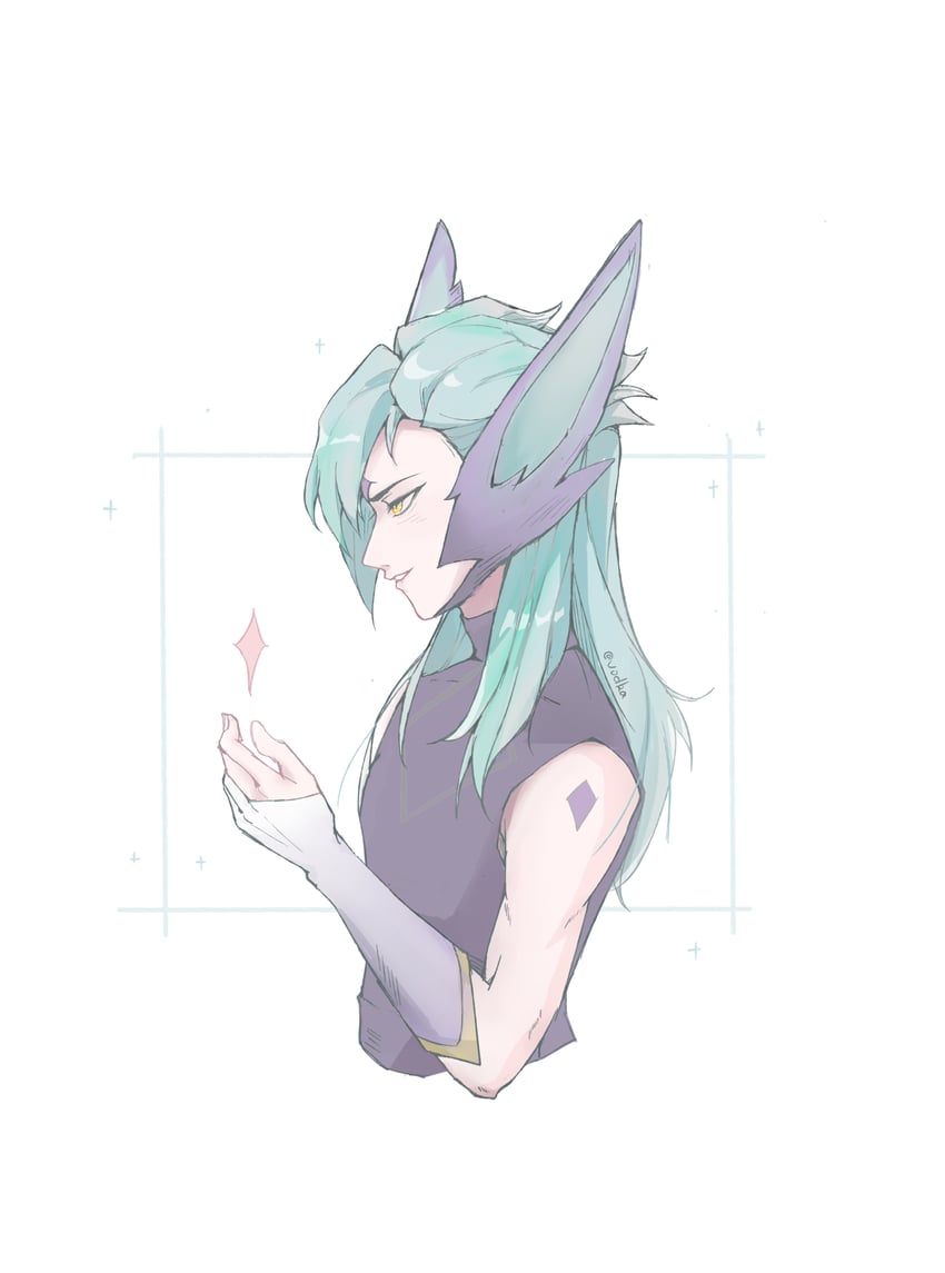 rakan and star guardian rakan (league of legends) drawn by vodka_with_cola