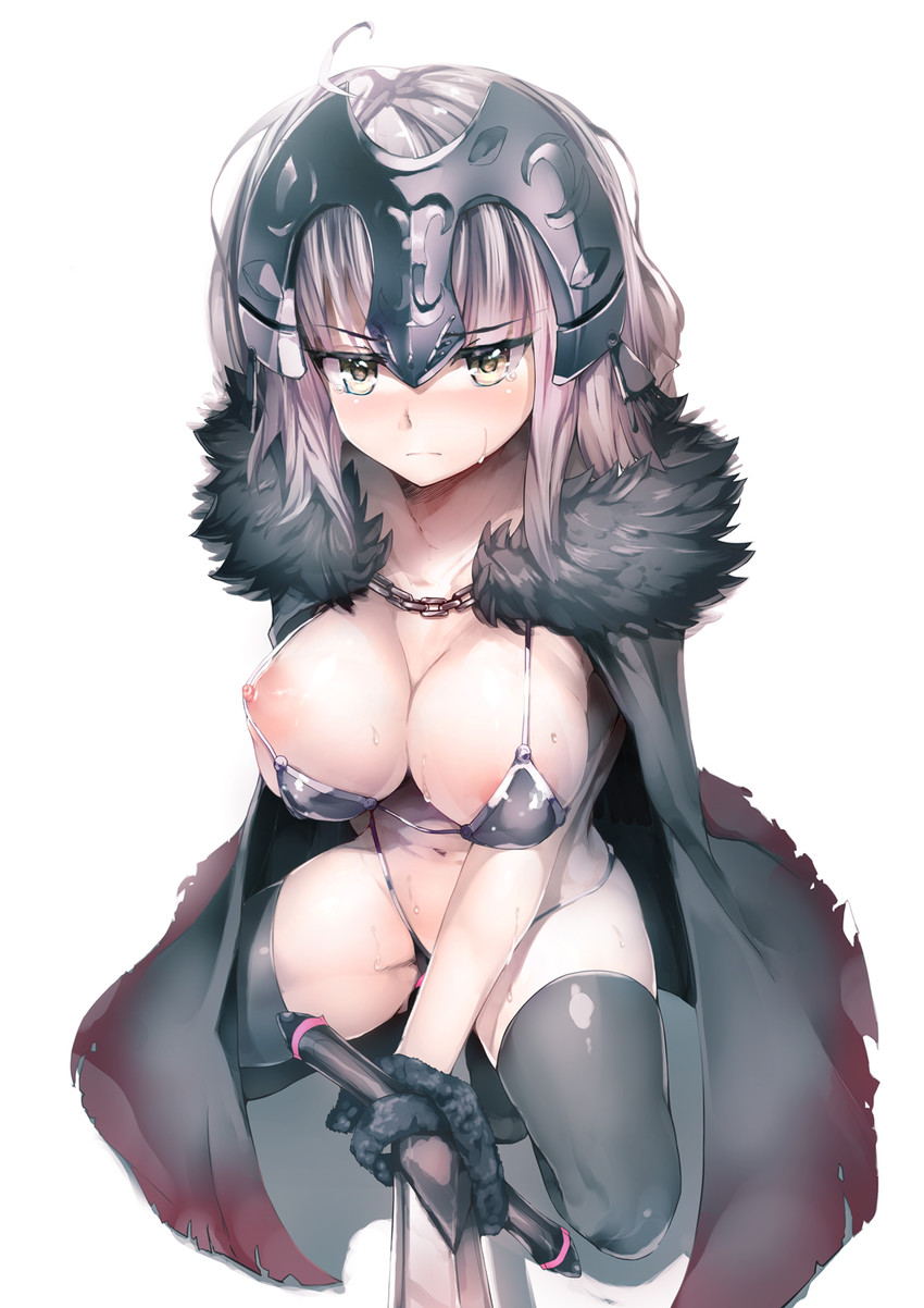jeanne d'arc alter (fate and 1 more) drawn by miurahha