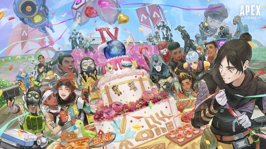 wattson, wraith, crypto, octane, valkyrie, and 22 more (apex legends) drawn by bossan_3310