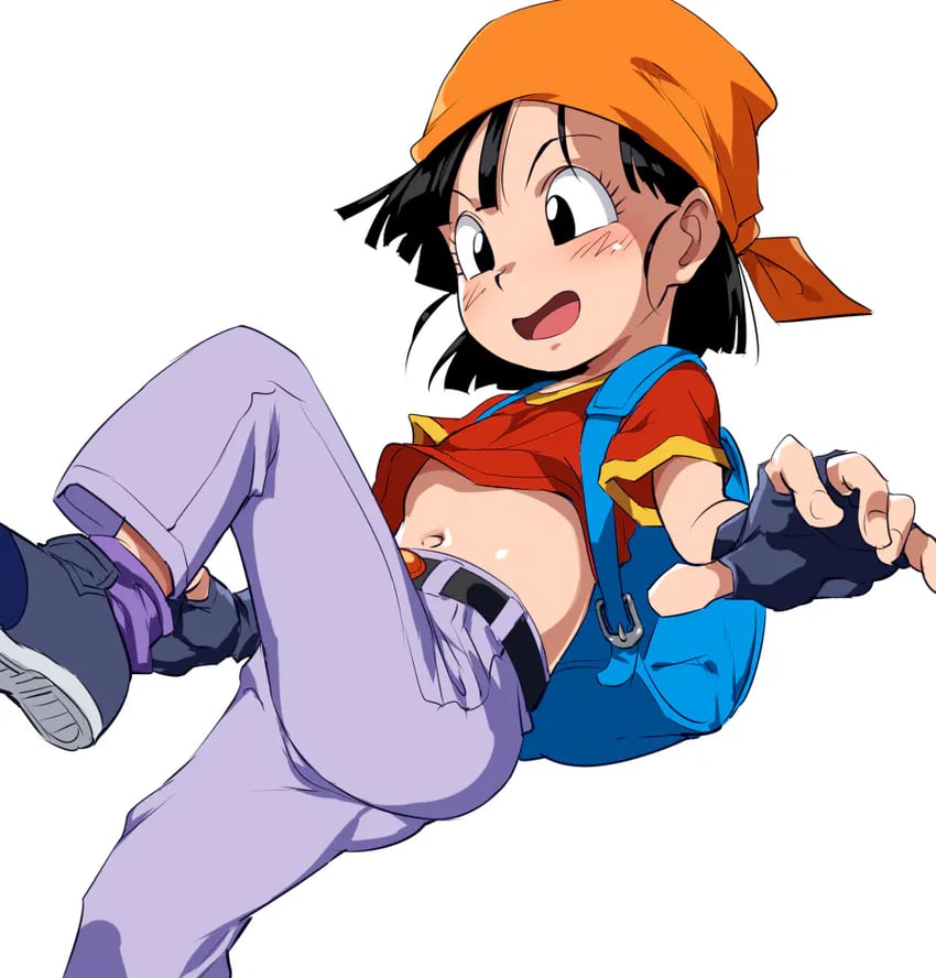 pan (dragon ball and 1 more) drawn by funnyari