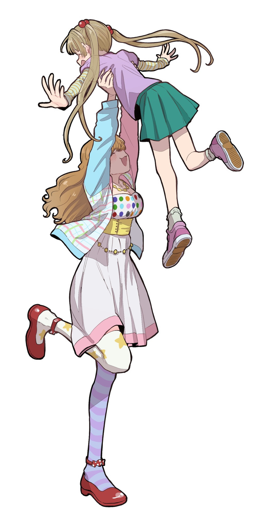 moroboshi kirari and yokoyama chika (idolmaster and 1 more) drawn by kyouno