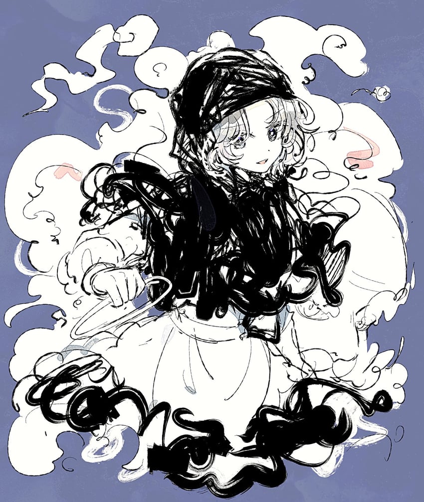 kumoi ichirin and unzan (touhou) drawn by mozukuzu_(manukedori)
