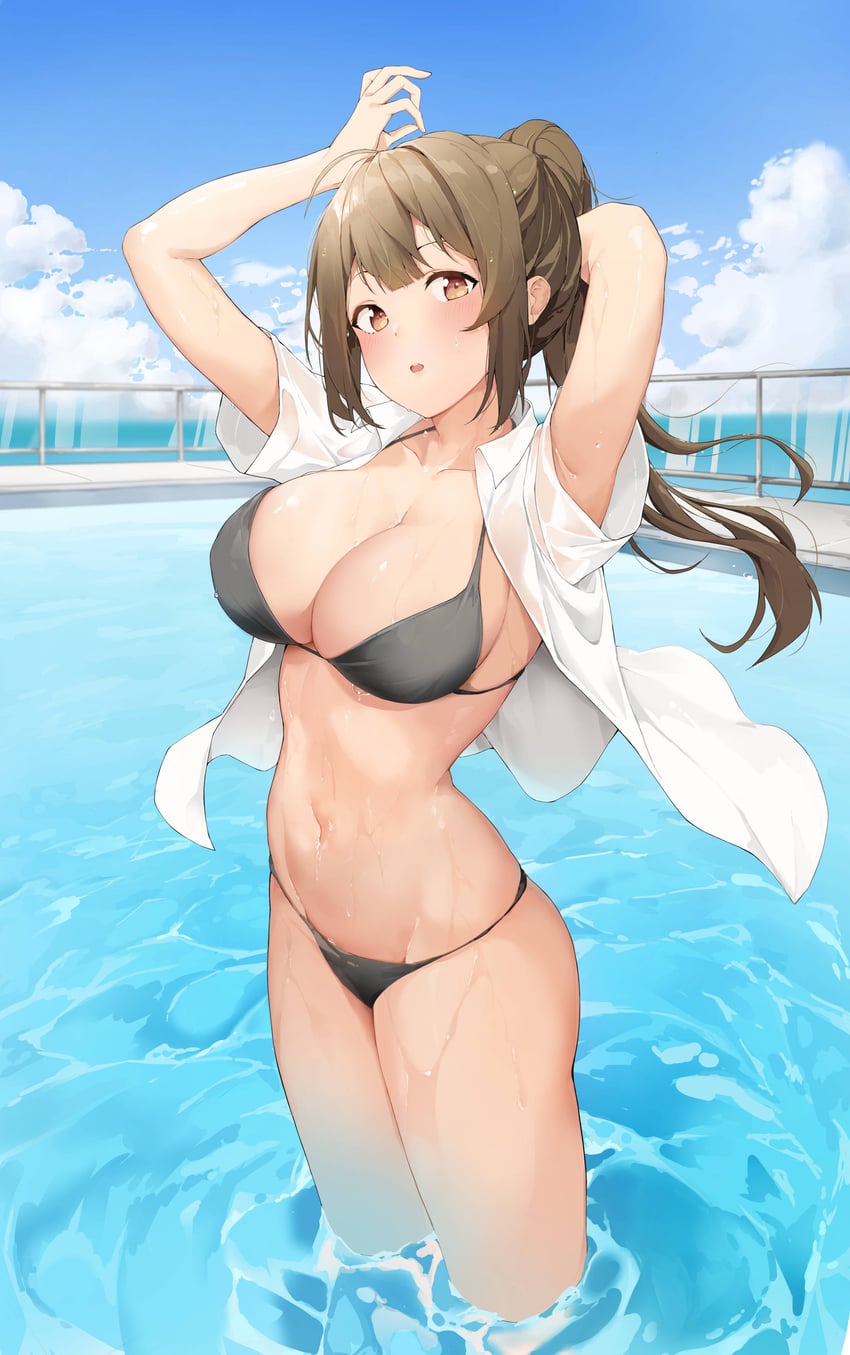 kuwayama chiyuki (idolmaster and 1 more) drawn by kiro_(kirotayu)