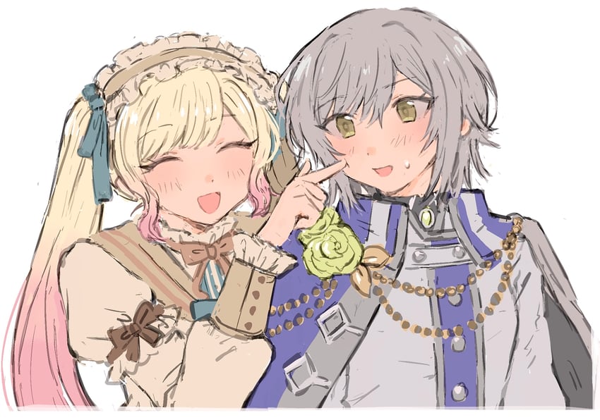 tenma saki and hinomori shiho (project sekai) drawn by sana5353