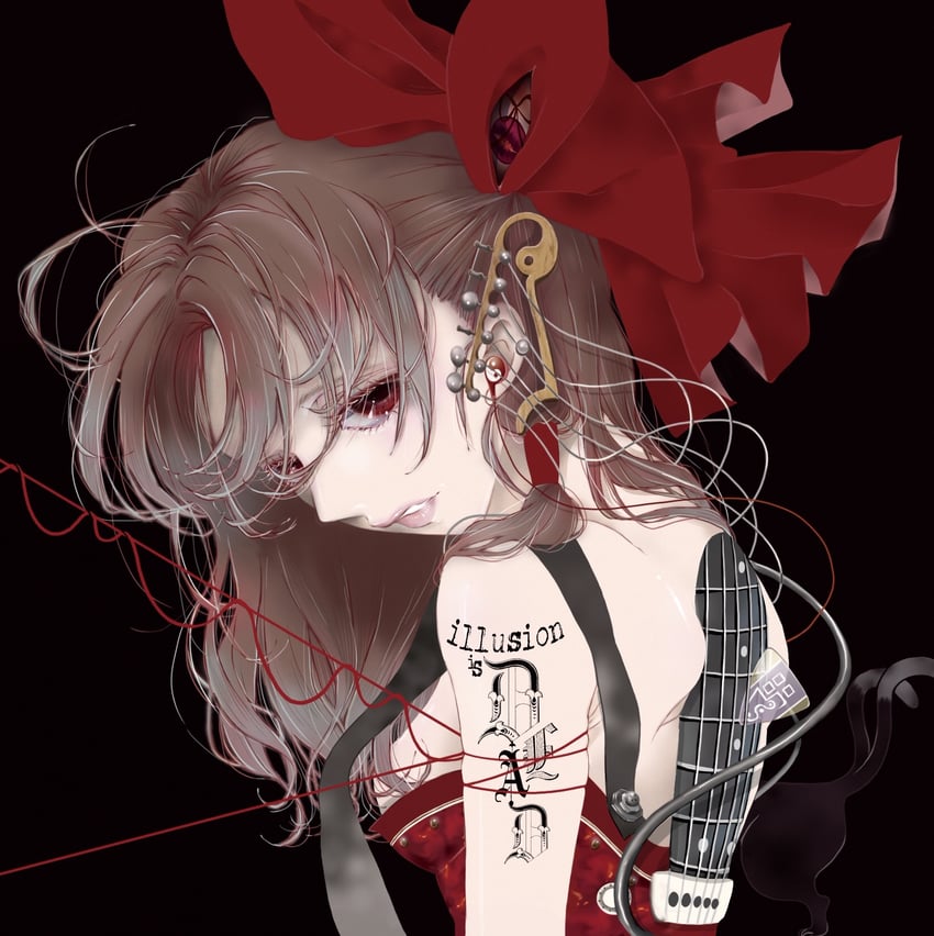 hakurei reimu (touhou and 2 more) drawn by okumura_neri