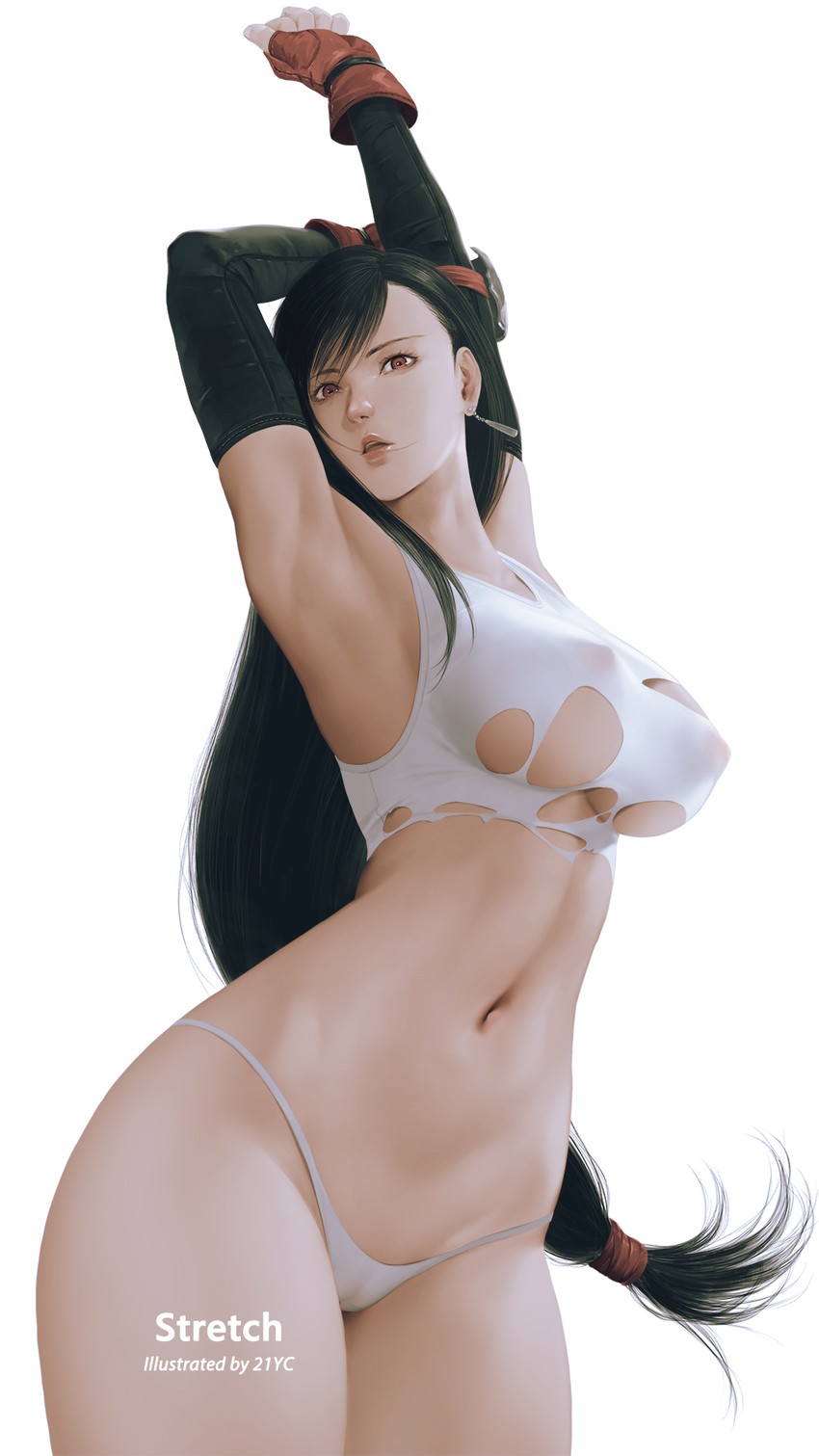 tifa lockhart (final fantasy and 2 more) drawn by 21yc_(september_breeze)