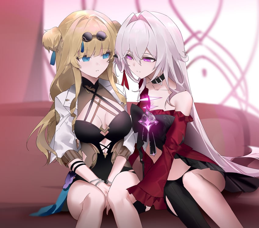 thelema nutriscu and songque (honkai and 1 more) drawn by baiser3rd
