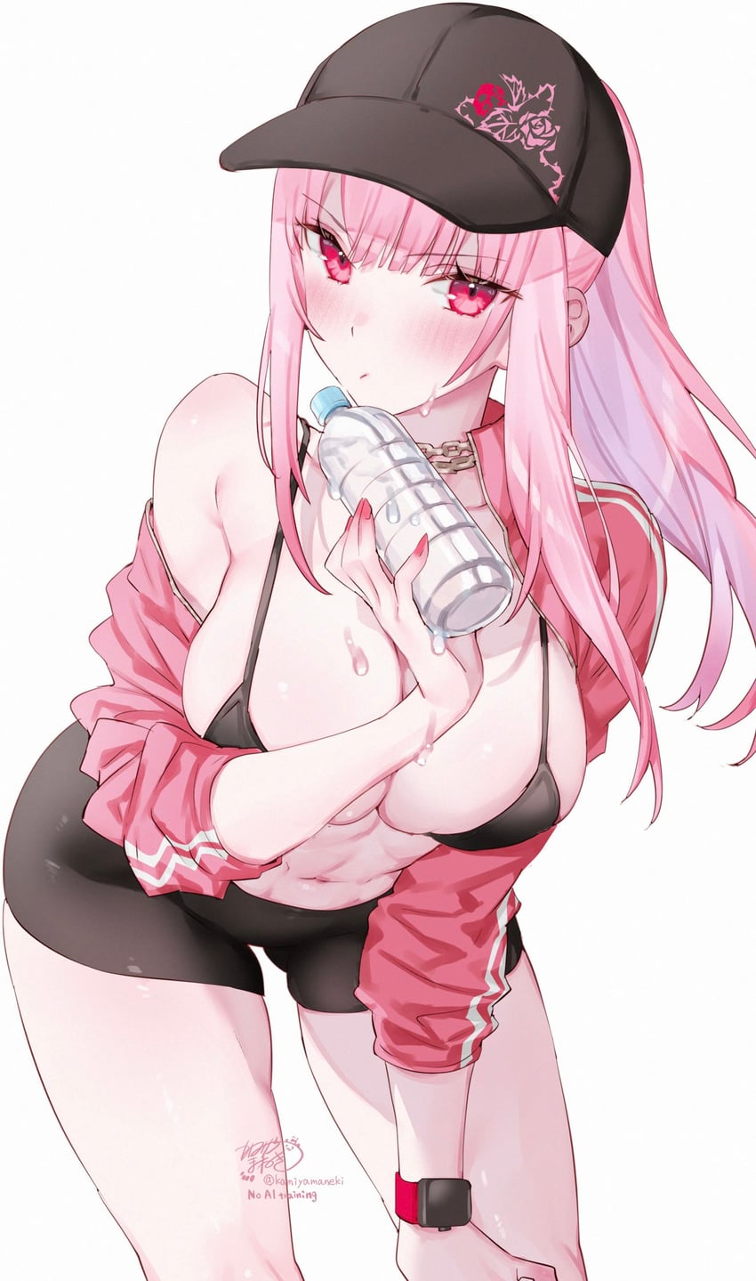 mori calliope (hololive and 1 more) drawn by kamiya_maneki