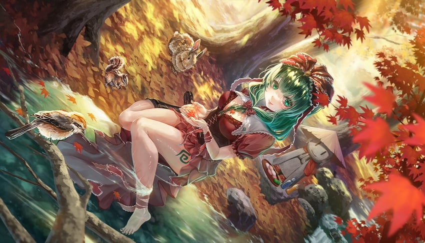 kagiyama hina (touhou and 1 more) drawn by haruno_(kuromitugozen)
