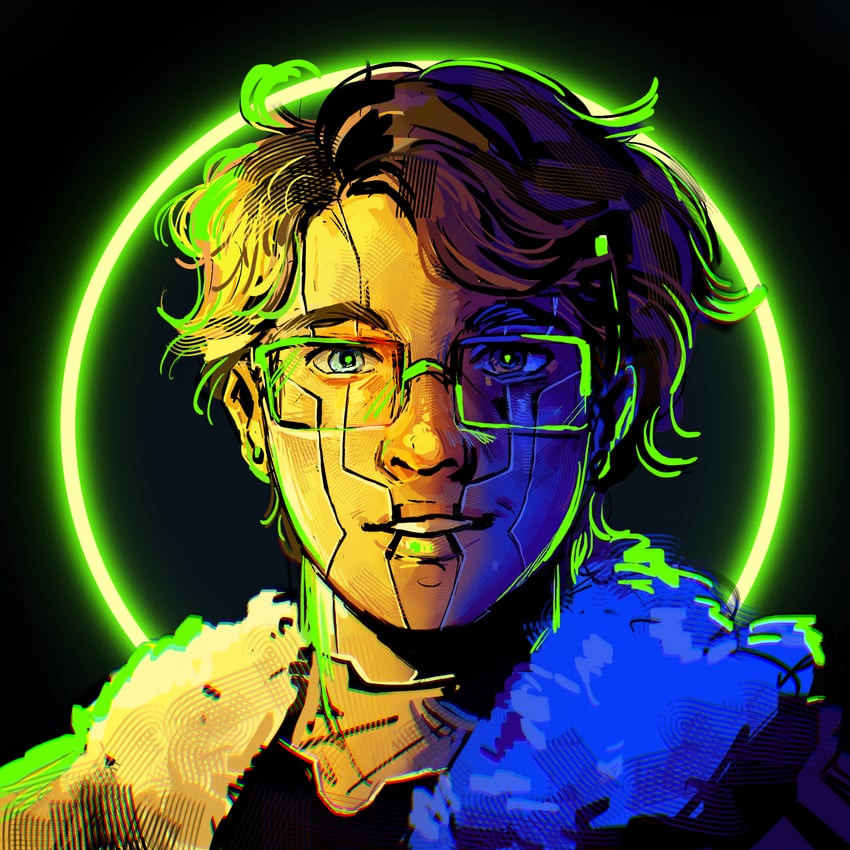 slimecicle (minecraft youtube and 1 more) drawn by routeriver